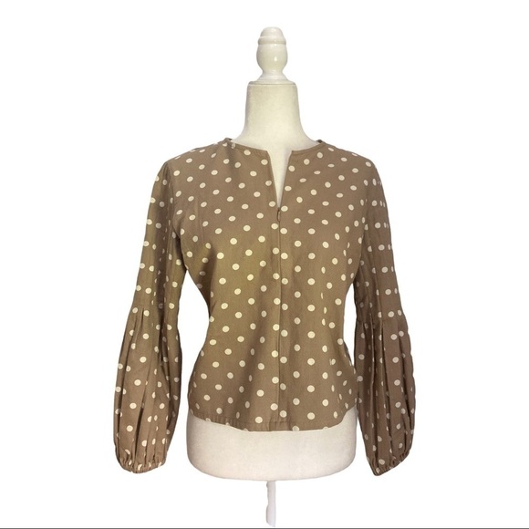 Ajaie Alaie Bon Bon Polka Dot Blouse - Picture 9 of 11